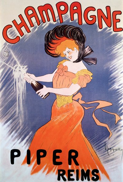 Piper Champagne için reklam afişi, 20. yüzyıl by Leonetto Cappiello