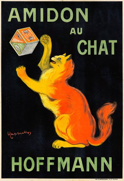 Kedi Nişastası. by Leonetto Cappiello