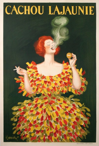 Cachou Lajaunie, 1922 by Leonetto Cappiello