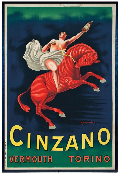 Cinzano Vermut Torino, 1910. by Leonetto Cappiello