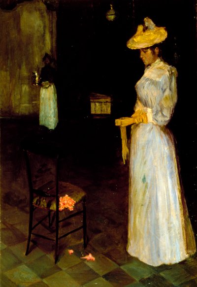 İç Mekandaki Kadın, Leonetto Cappiello by Leonetto Cappiello