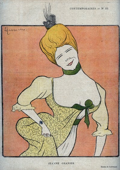 Fransız komedyen Jeanne Granier