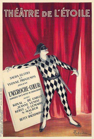 Yıldız Tiyatrosu, 1923. by Leonetto Cappiello