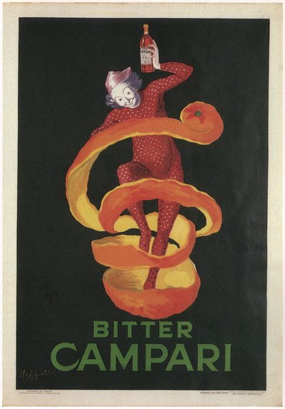 Bitter Campari reklamı by Leonetto Cappiello
