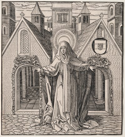Sancta Rega, 1512-1516. by Leonhard Beck