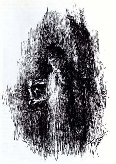 M. Lermontov tarafından The Masquerade draması için örnekleme, 1891 by Leonid Osipovic Pasternak