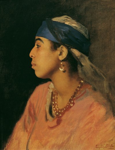 Mısırlı şarkıcı by Leopold Carl Muller