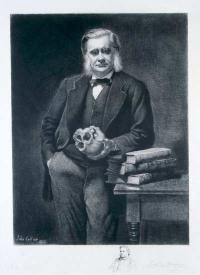 Thomas Henry Huxley, 1893 by Leopold Flameng