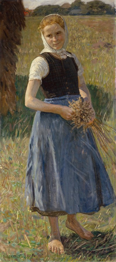 Yaşamın Üç Aşaması by Leopold Karl Walter von Kalckreuth