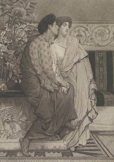 Aşkın İlk Fısıltısı, 1876. by Leopold Lowenstam