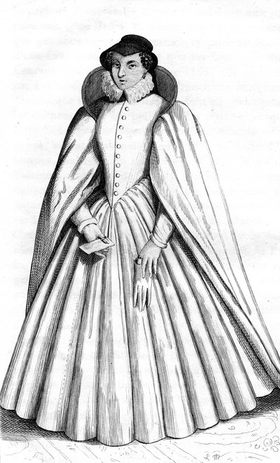 Caterina de Medici, Fransız vintage kıyafetleri XVI. yüzyıl Henri krallığı II, Fransa Kralı by Leopold Massard