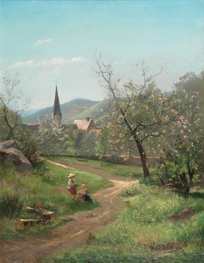 marillenblute by Leopold Munsch