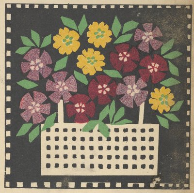 Çiçek Sepeti, 1907. by Leopoldine Kolbe