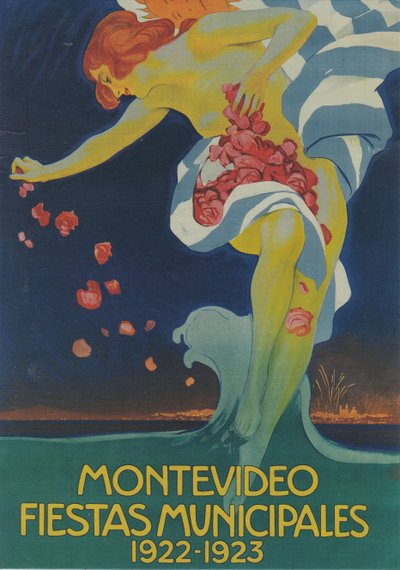 Montevideo Belediye Festivalleri, 1922. by Leopoldo Metlicovitz