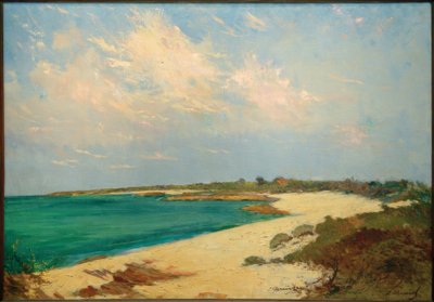 Marina (deniz manzarası) by Leopoldo Romañach