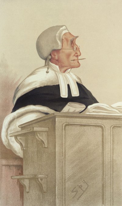 Saygıdeğer Sör Anthony Cleasby by Leslie Matthew Ward