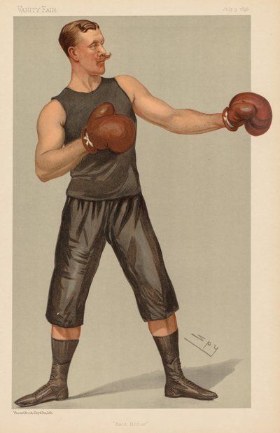 Vanity Fair: Sert Vurucu, 1896. by Leslie Matthew