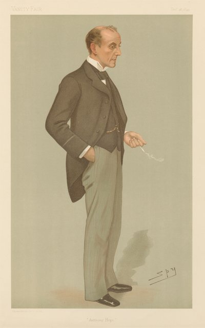 Anthony Hope, Anthony Hope Hawkins (Vanity Fair serisi) by Leslie Matthew Spy Ward