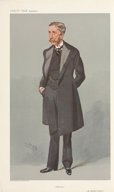 Diplomasi - Rt. Sayın Sör Nicholas O'Conor. 1 Mayıs 1907 by Leslie Matthew Spy Ward