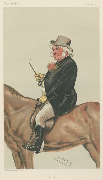 Vanity Fair: Spor, Çeşitli: Spor Binicileri; 'Saatler', Sir John Bennett, 13 Ocak 1883 by Leslie Matthew Spy Ward