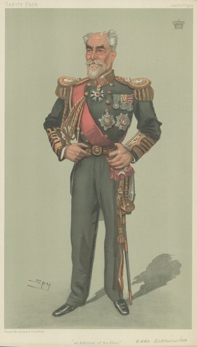 Amiral Earl Clanwilliam by Leslie Matthew Ward