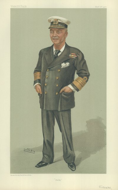 Amiral Sir John Arbuthnot Fisher by Leslie Matthew Ward