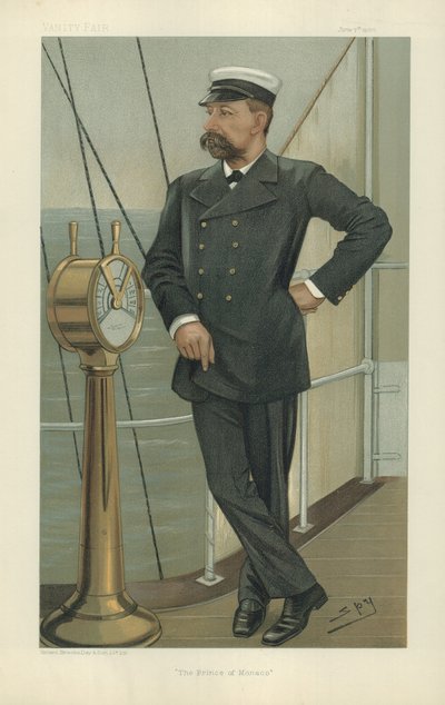 Monaco Albert H Charles, Monaco Prensi by Leslie Matthew Ward