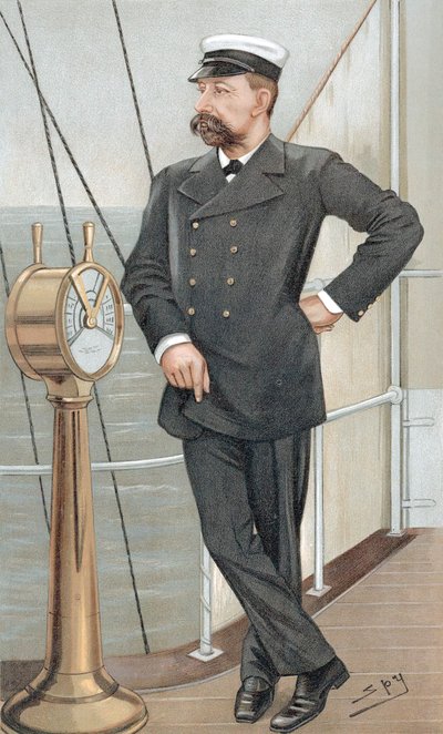 Albert I, Monako Prensi 1848-1922, amatör okyanus bilimci, 1900 by Leslie Matthew Ward