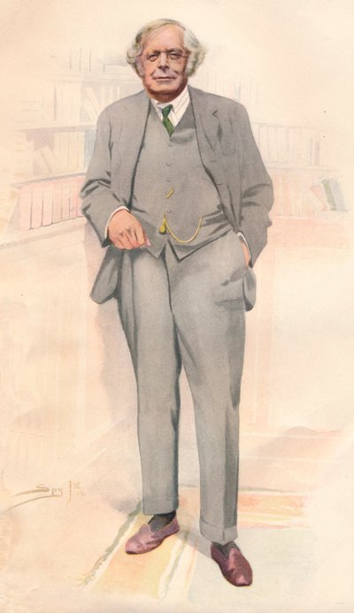 Augustine Birrel, 1927 by Leslie Matthew Ward