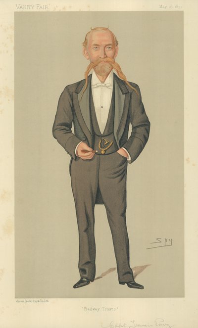 Kaptan Francis Pavy by Leslie Matthew Ward