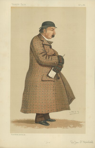 Kaptan James Octavius Machell by Leslie Matthew Ward