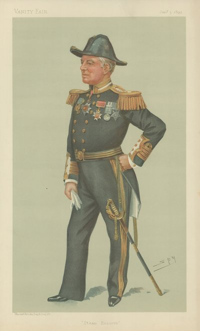 Kaptan Lord Charles Beresford by Leslie Matthew Ward