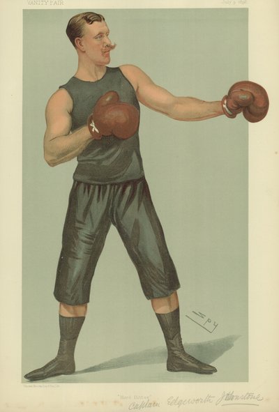 Kaptan Walter Edgeworth-Johnstone by Leslie Matthew Ward