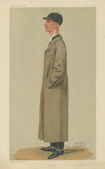 Kaptan Wentworth William Hope Johnstone by Leslie Matthew Ward