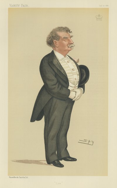 Charles Towry-Kanun, Lord Ellenborough by Leslie Matthew Ward