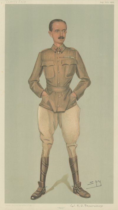 Albay Robert George Broadwood by Leslie Matthew Ward