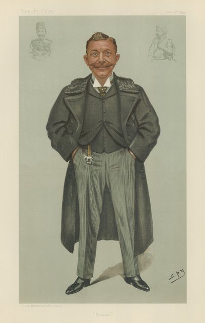 Albay Sir Rudolf Carl von Slatin by Leslie Matthew Ward