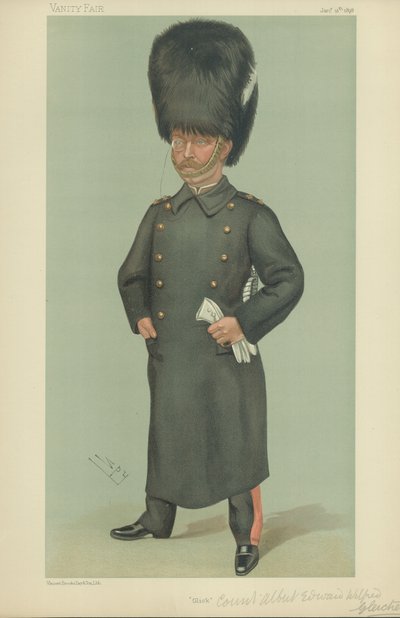 Kont Albert Edward Wilfrid Gleichen by Leslie Matthew Ward