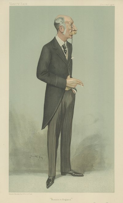 Kont Alexander Konstantinovich Benchendorff by Leslie Matthew Ward