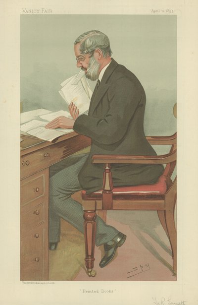 Doktor Richard Garnett by Leslie Matthew Ward
