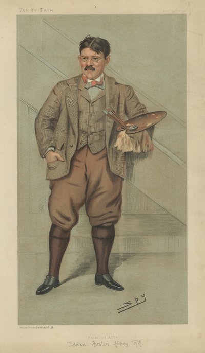 Edwin Austin Manastırı by Leslie Matthew Ward