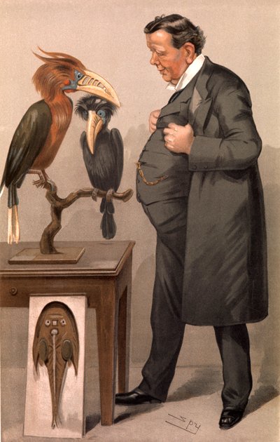Edwin Ray Lankester, İngiliz zoolog, 1905 by Leslie Matthew Ward