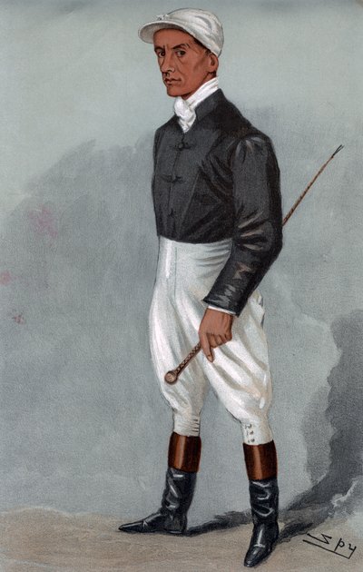 Fred Rickaby, İngiliz jokey 1901. by Leslie Matthew Ward