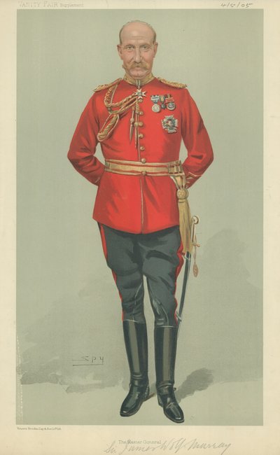 Genel Sir James Wolfe Murray by Leslie Matthew Ward