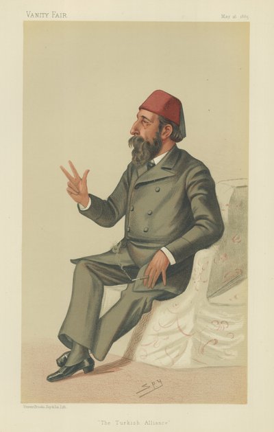 Hasan Fehmi Paşa by Leslie Matthew Ward
