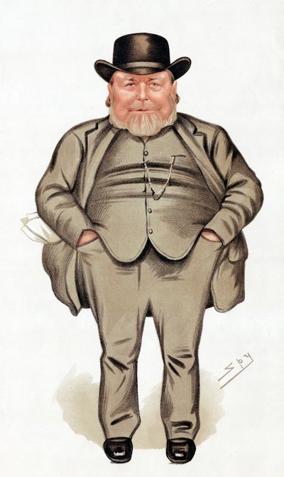 Joseph Arch 1826-1919, İngiliz tarım işçisi, sendikacı ve politikacı, 1886 by Leslie Matthew Ward