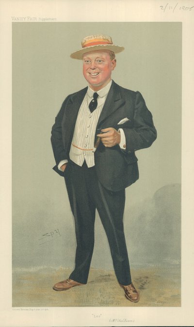 Leo Trevor, Leo, 2 Kasım 1905, Vanity Fair karikatürü by Leslie Matthew Ward