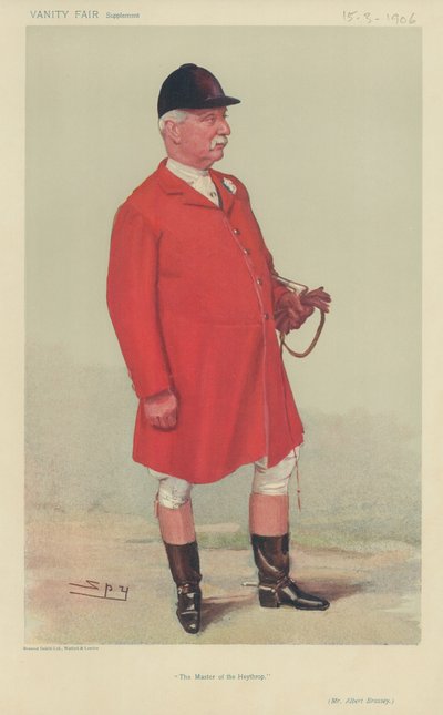 Mr Albert Brassey  by Leslie Matthew Ward