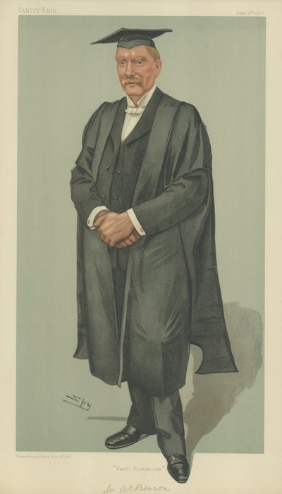 Bay Arthur Christopher Benson by Leslie Matthew Ward