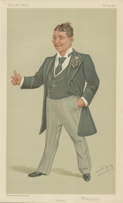 Bay Barney Barnato by Leslie Matthew Ward